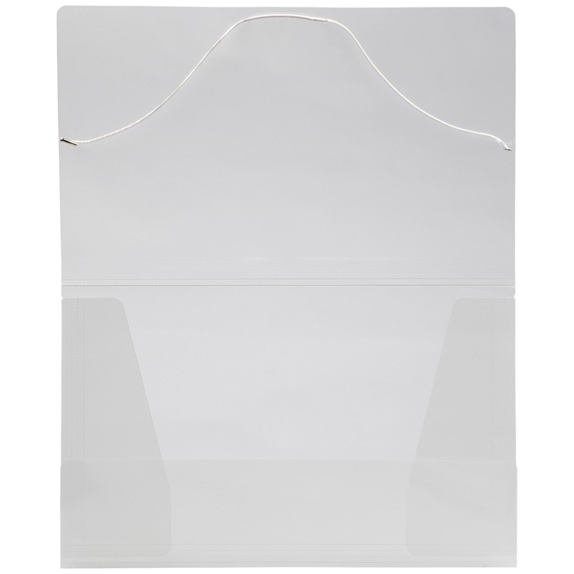 JAM Paper Action Case 9.875" x 15.25" Plastic Portfolio Legal Booklet